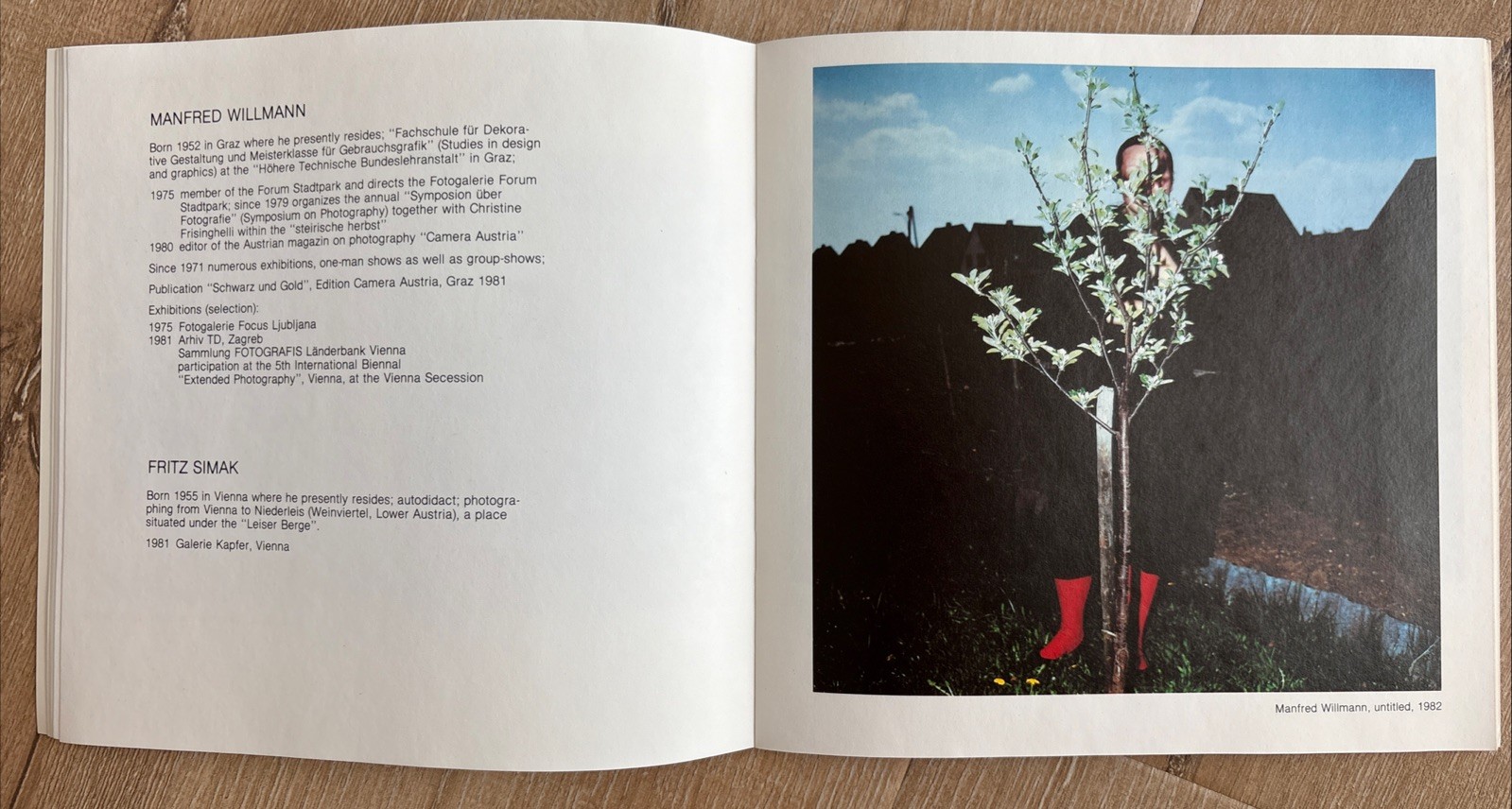 AUSTRIAN PHOTOGRAPHY TODAY Exhibition 1982 PB Contemporary Photos NYC Vienna
