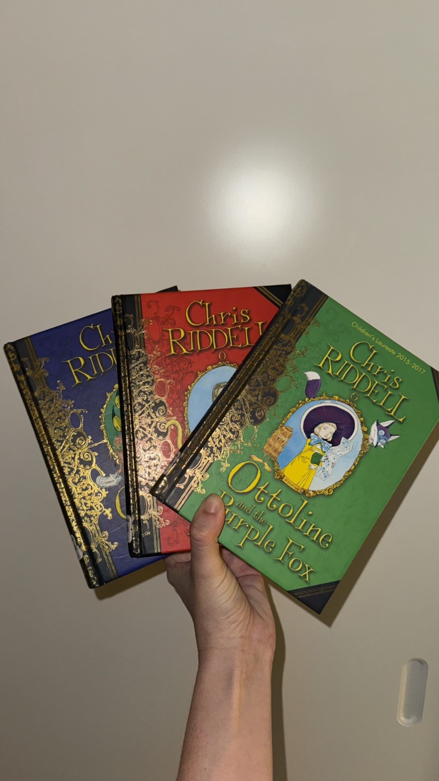 Chris Riddell Ottoline Hardcover Collection – 3 Books (Incl. 1st Printing)