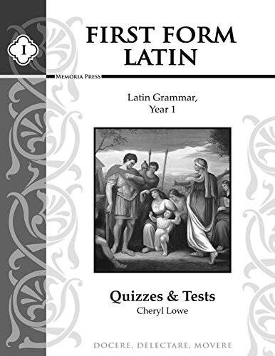 First Form Latin Tests & Quizzes – Paperback By Lowe, Cheryl – GOOD