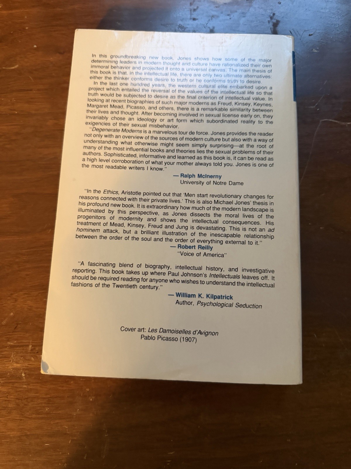 Degenerate Moderns by E. Michael Jones (1993, Trade Paperback)