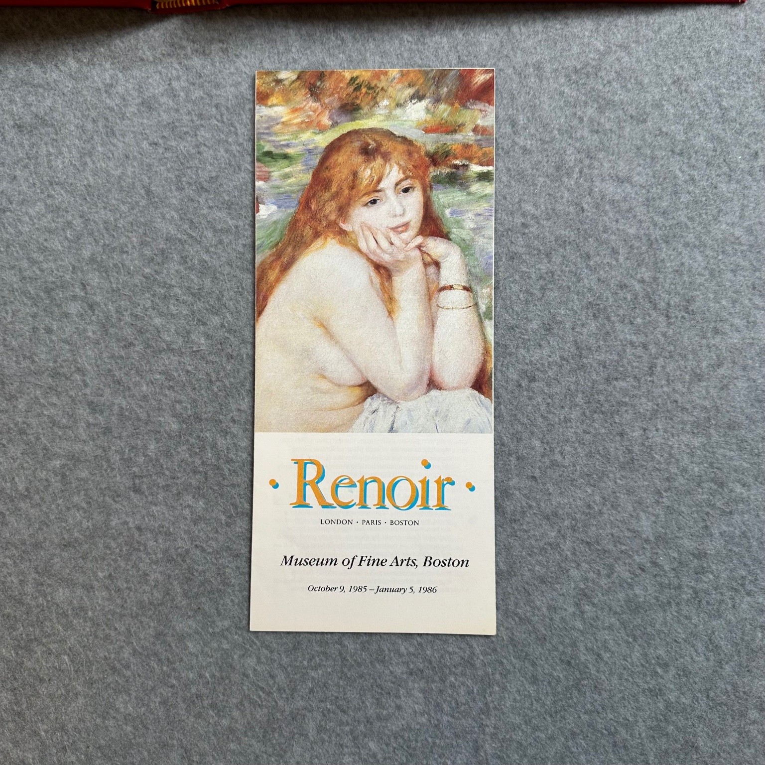Renoir 1981 Harry N. Abrams Art Book Exhibition Catalog Illustrated