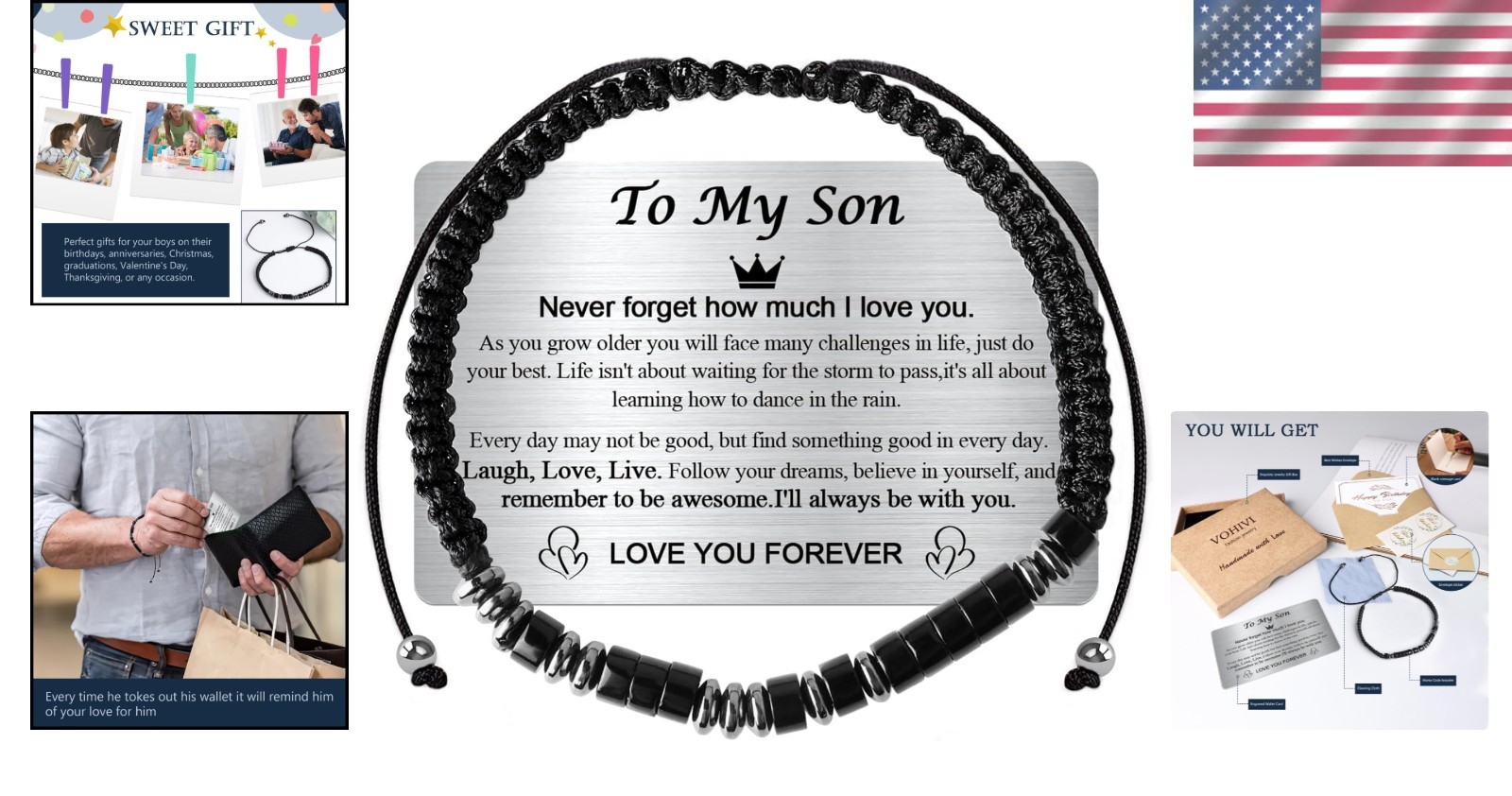 Stylish Handcrafted ‘I LOVE YOU’ Bracelet for Teens – Perfect Keepsake Gift