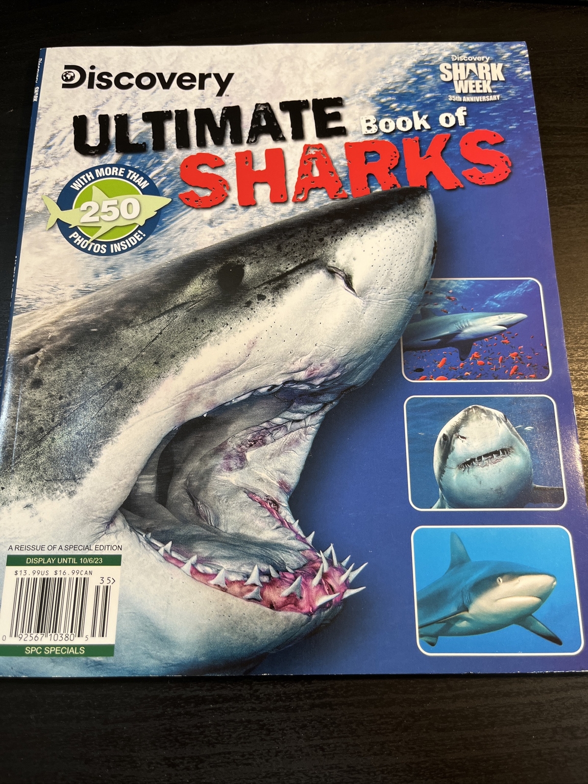 Sharks Discovery Ultimate Book Of Sharks Shark Week 250+ Photos Fun Learning
