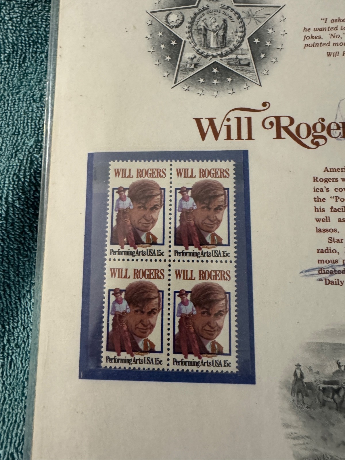 Will Rogers The Man and His Times – Richard M Ketchum – HB in Slipcase 1973