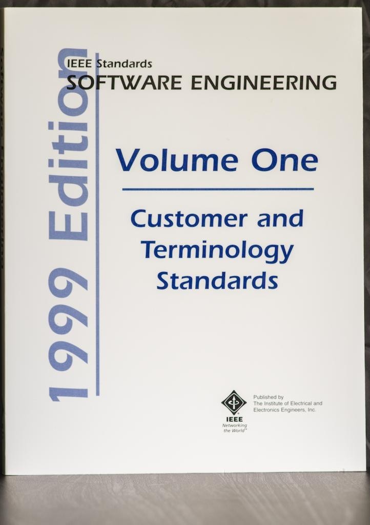IEEE Process Standards Books 1, 2,3,4 Software Engineering Standards Collection