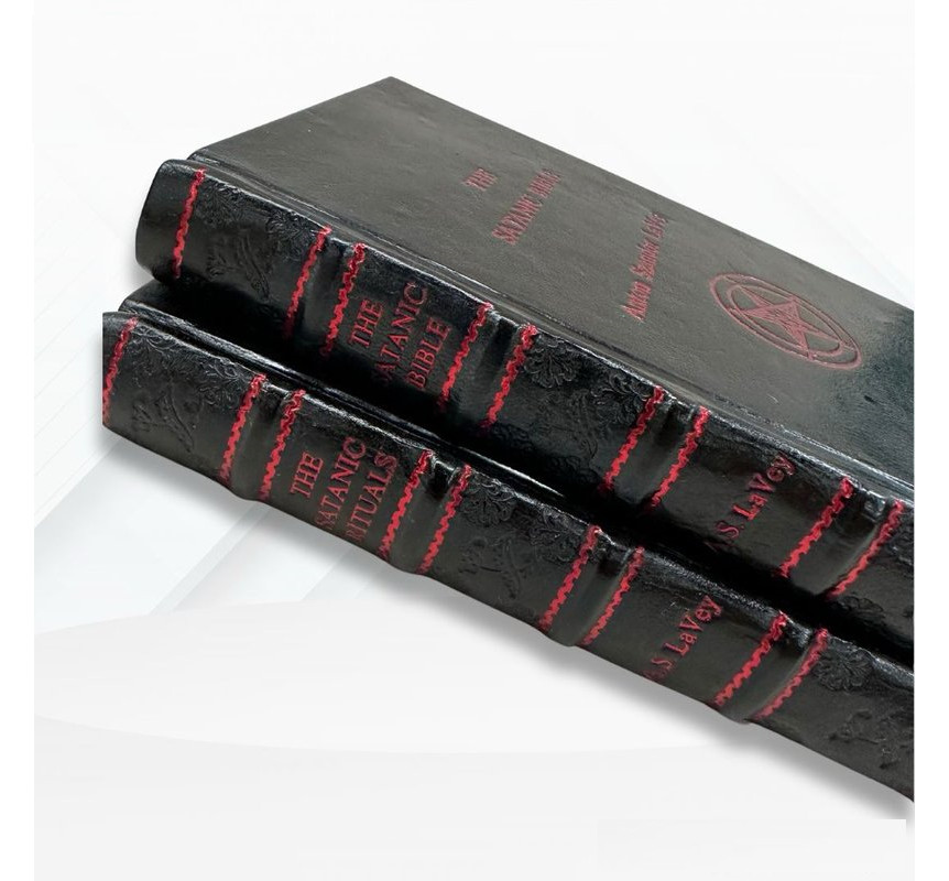 The Satanic Bible & Satanic Rituals by Anton Szandor LaVey [Royal Edition]