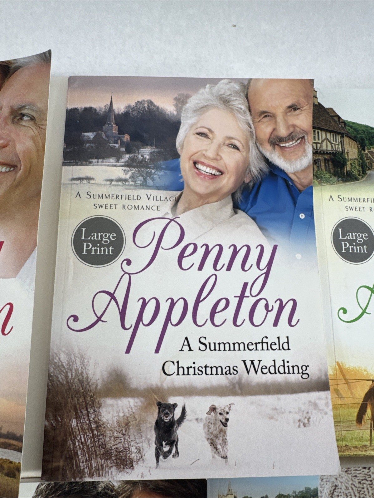 Penny Appleton Job lot collection of 5 LARGE PRINT adult fiction books