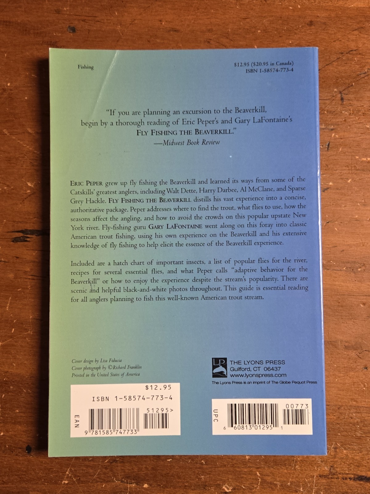 Fly Fishing the Beaverkill by Eric Peper and Gary LaFontaine 2003