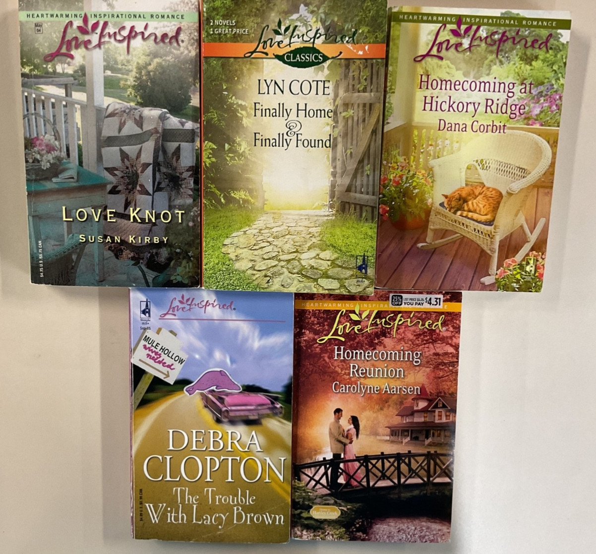 Inpirational Romance PB lot of 13 Lyn Cote Susan Kirby Terri Reed Mia Ross