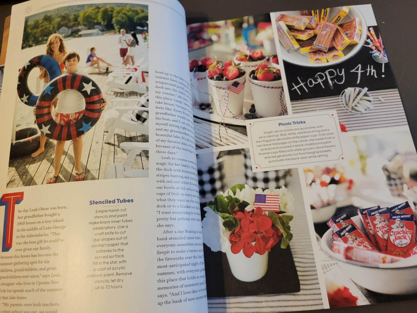 Summer Celebrations – Special Edition by BH&G -America @ 250 – Recipes & Hosting