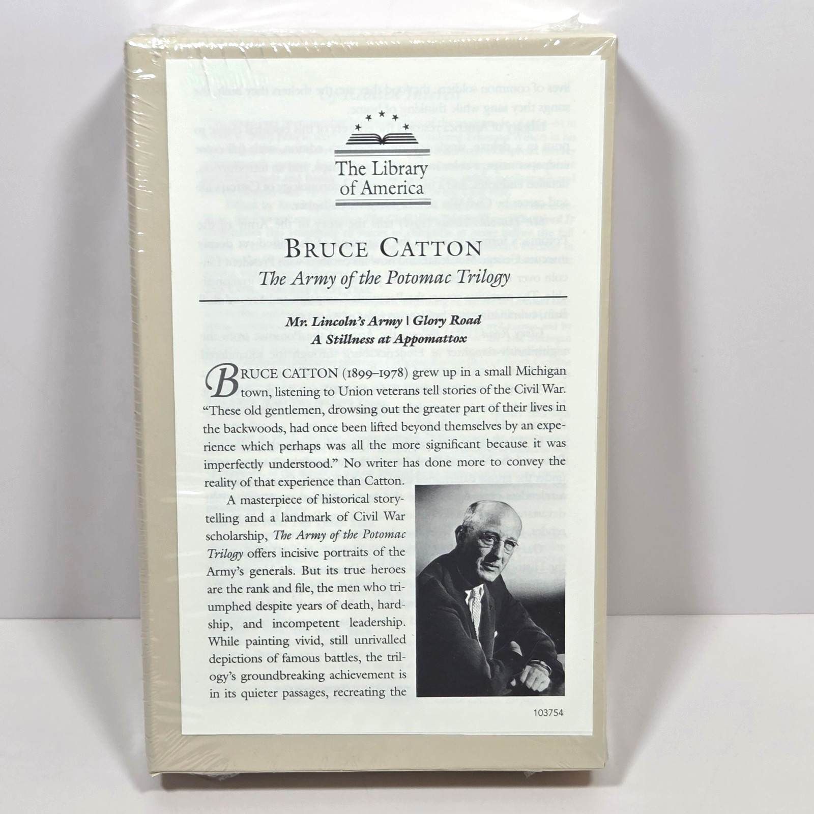 SEALED Bruce Catton Army of the Potomac Trilogy Library of America #359 Slipcase