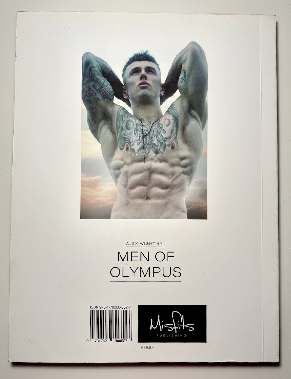 Men of Olympus – Alex Wightman 2016 Softcover Artistic Photography Male Body Gay