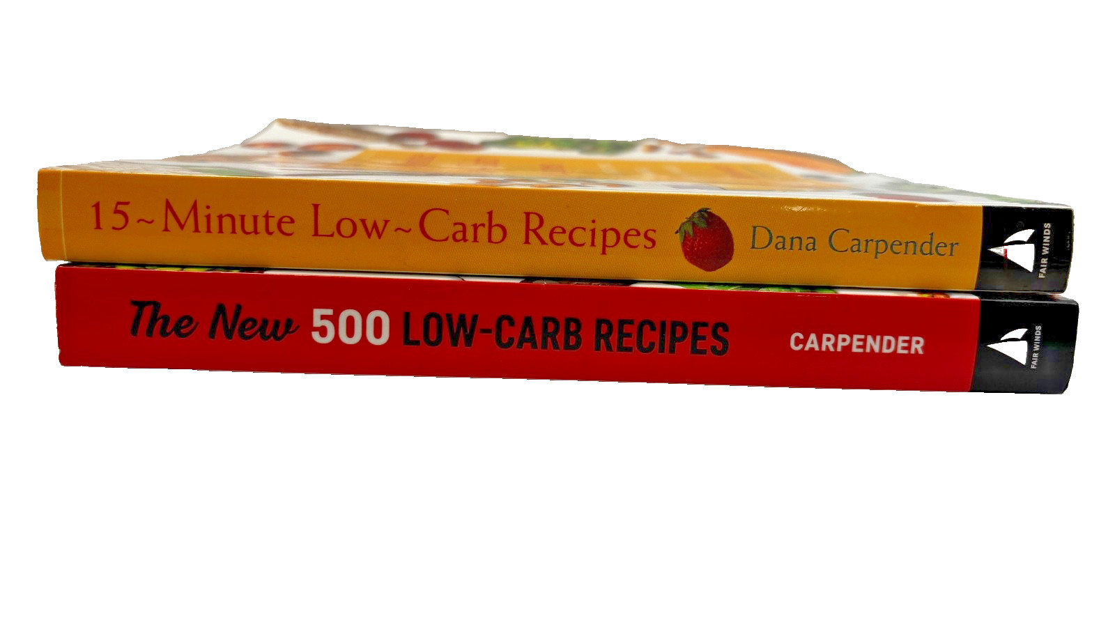 Lot of 1 Low-Carb Cookbooks Dana Carpender- 500 Recipes and 15 Minute Meals