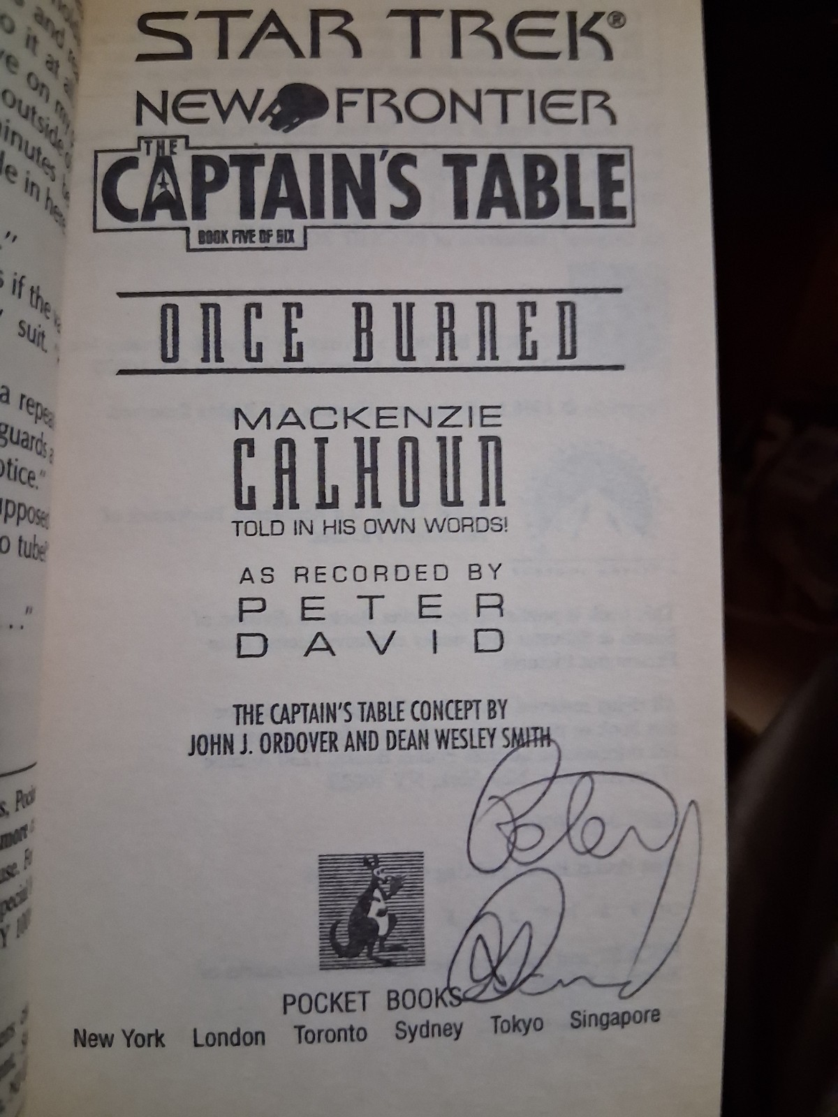 The Fleet Star Trek Captain’s Table. 12 In Very Good Condition FREE SHIPPING US