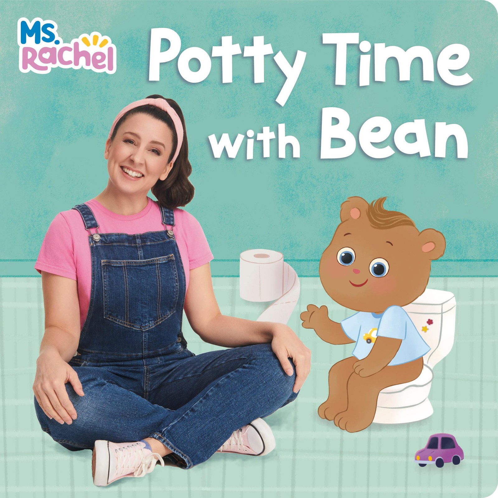 Potty Time with Bean (Ms. Rachel) (Books by Ms. Rachel) – board book Ms. Rac…