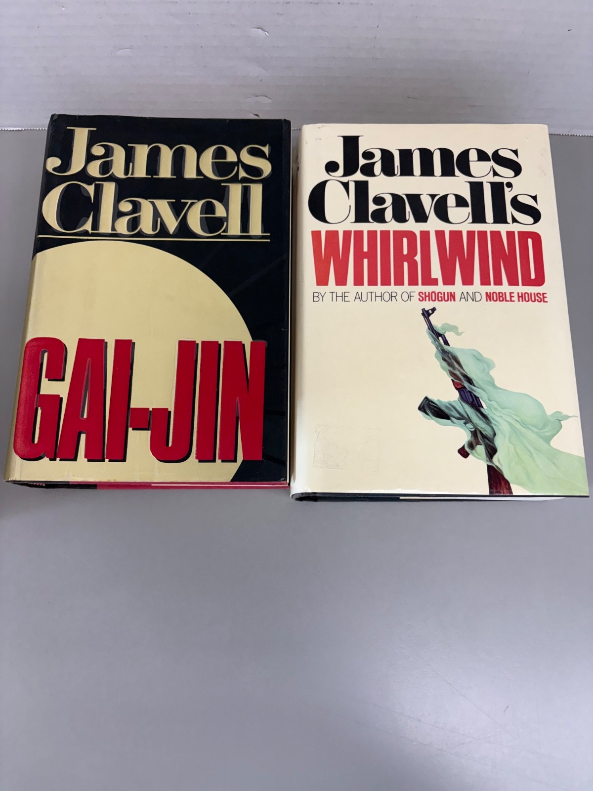 James Clavell Lot of 2 Hardcover w/DJ (See photos for titles)