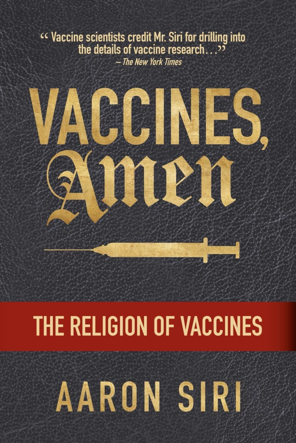Vaccines Amen The Religion of Vaccines Paperback by Aaron Siri Z785