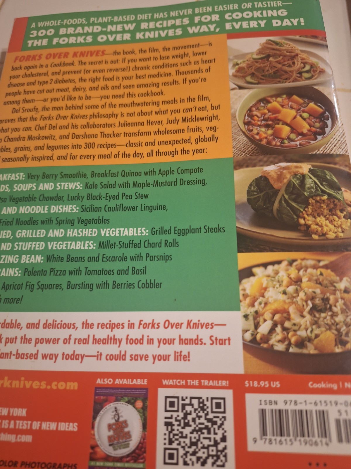 Cookbook : Over 300 Simple and Delicious Plant-Based by Del Sroufe (2012,