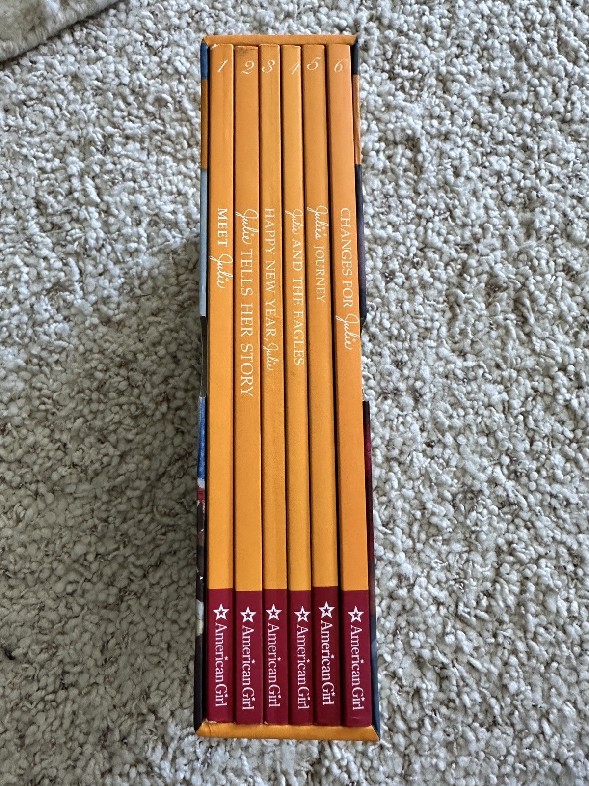 American Girl Boxed Set Of 6 Books. Julie