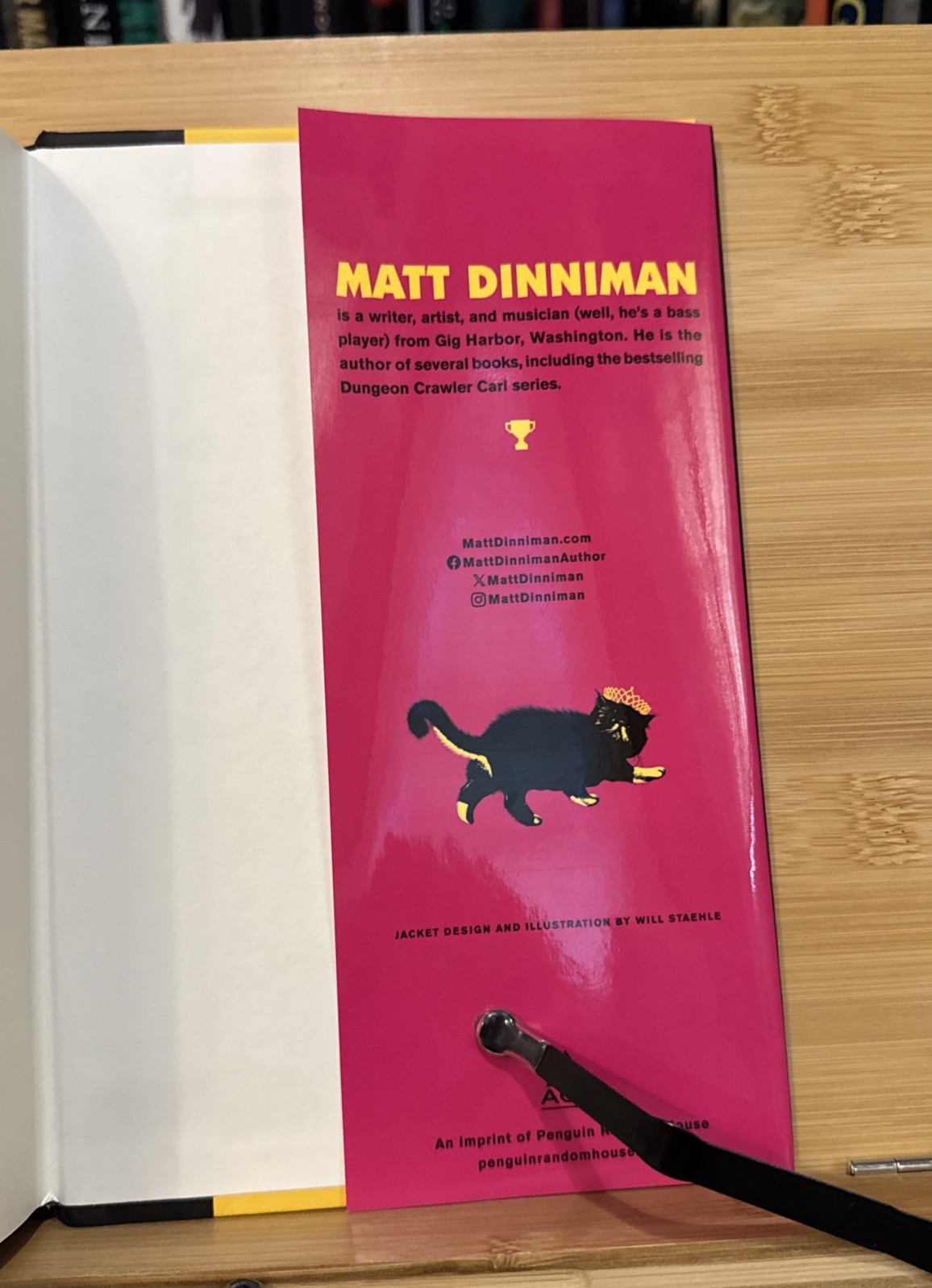 Dungeon Crawler Carl – Matt Dinniman (Hardcover) First Ace Edition/3rd Print VG+