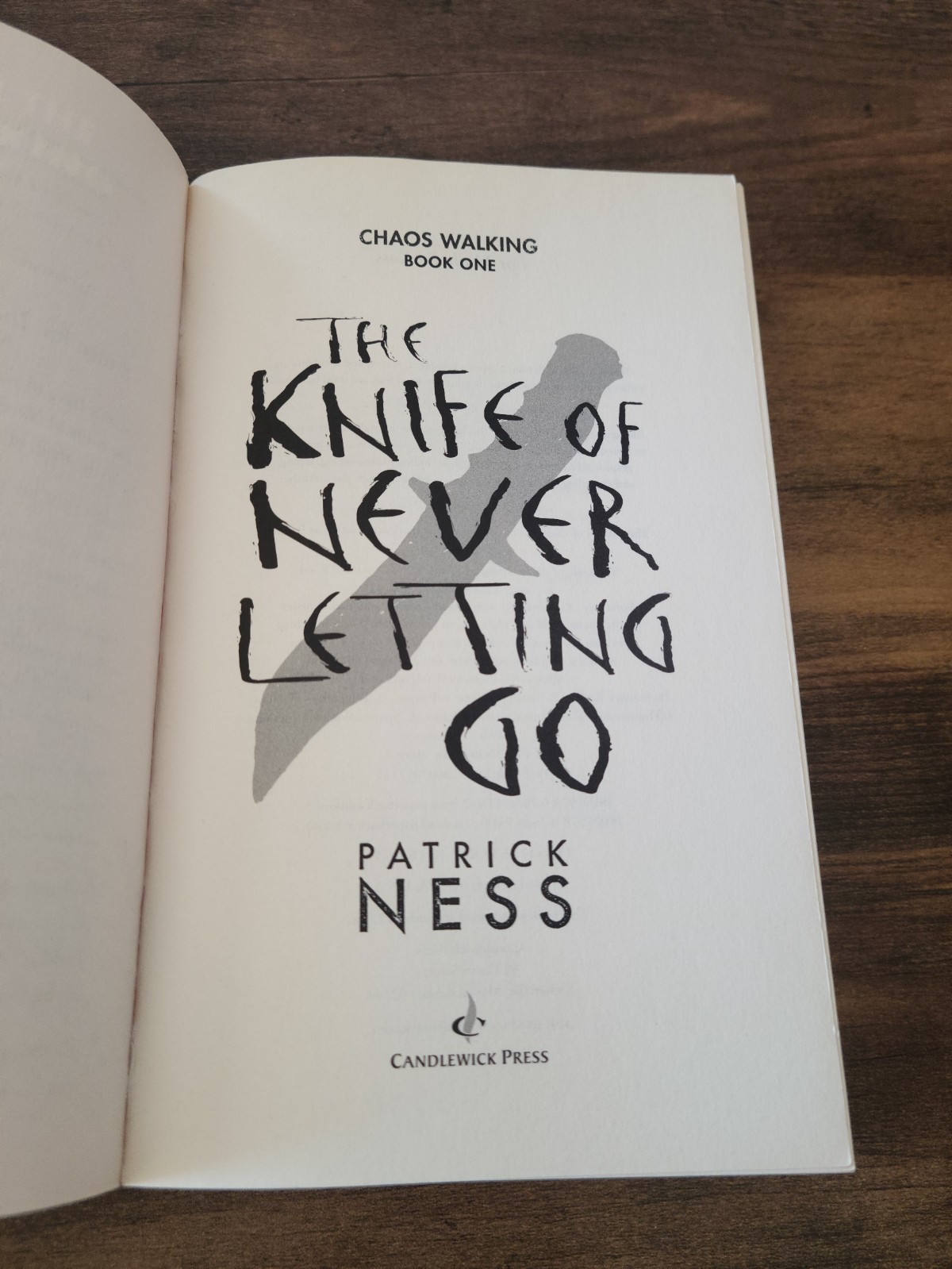 Lot of 3 Patrick Ness TPBs – Complete Chaos Walking Trilogy
