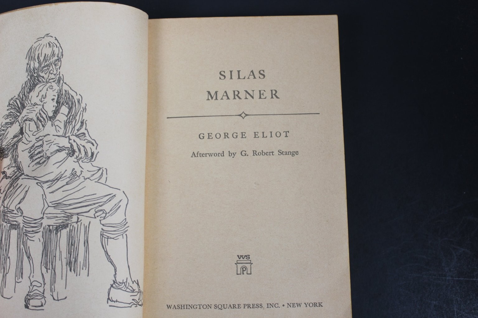 Silas Marner George Eliot 1965 Washington Square Press Classic Literature PB