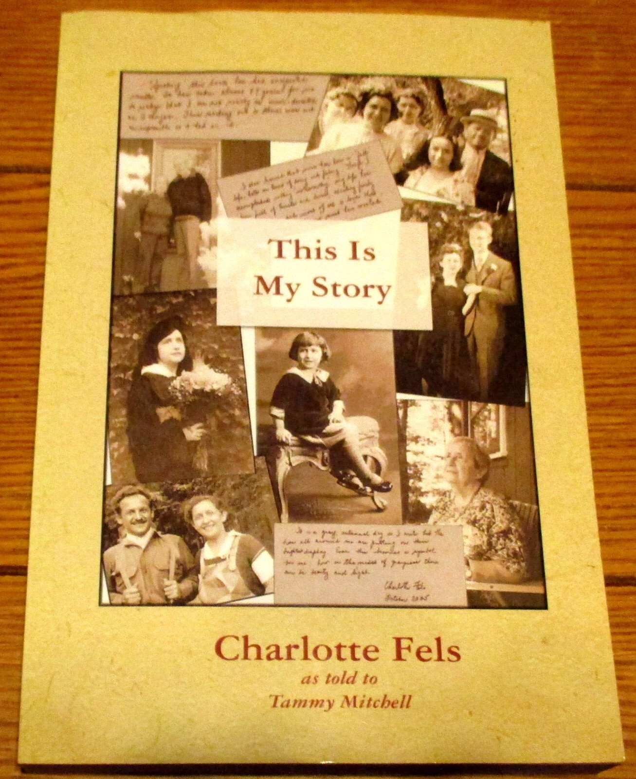 2006 This is My Story by Charlotte Fels SIGNED Softcover Book 323 Pages