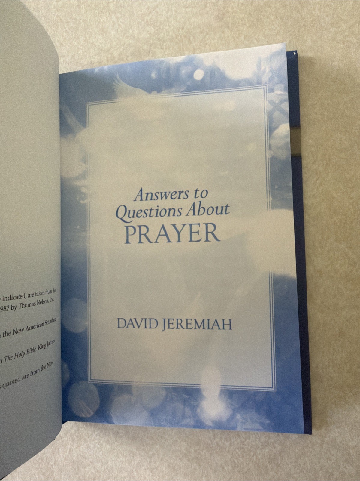 Answers to Questions About Prayer from Turning Point by Dr. David Jeremiah NEW