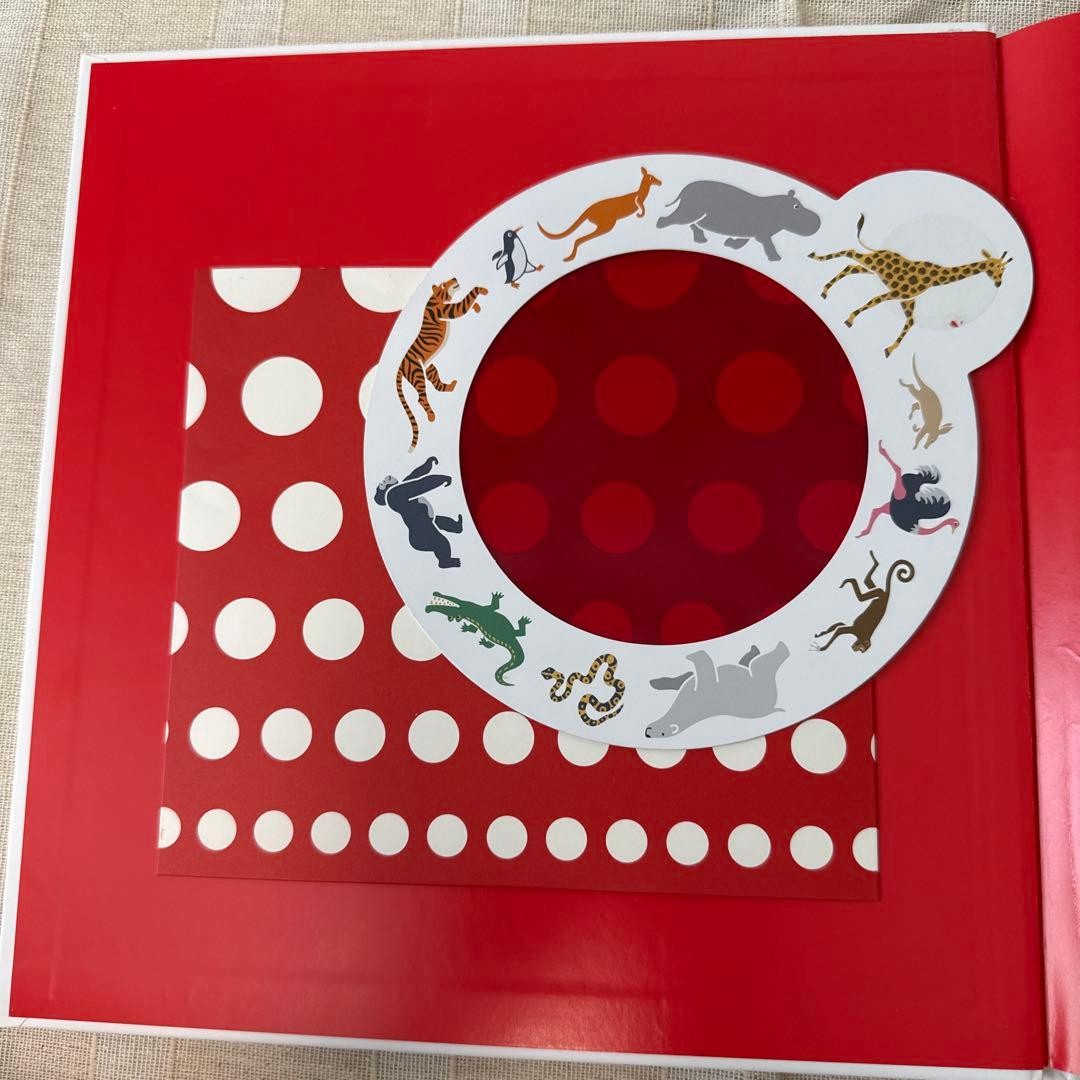 ZOO Search Book with Magnifier, Kids’ Animal Illustration, 22cm x 22cm