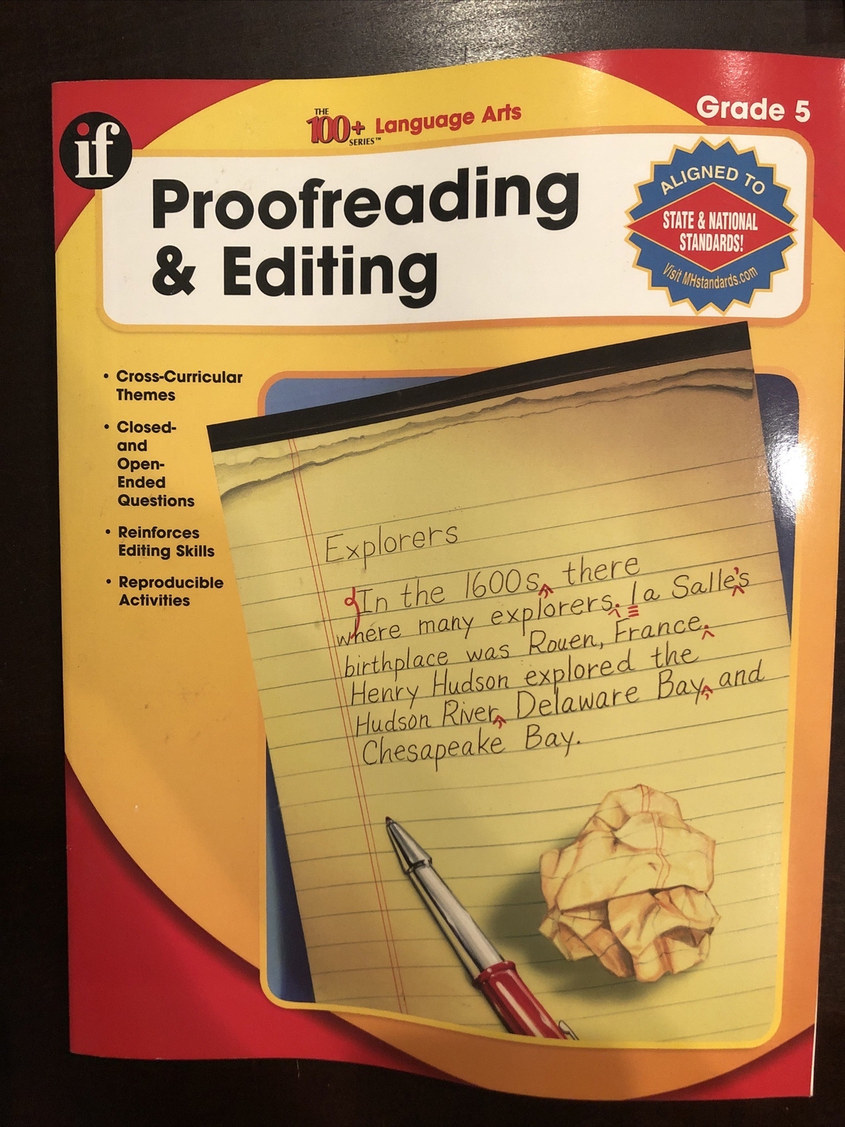 The 100+ Ser.: Proofreading and Editing Grade 5 by Carson-Dellosa Publishing
