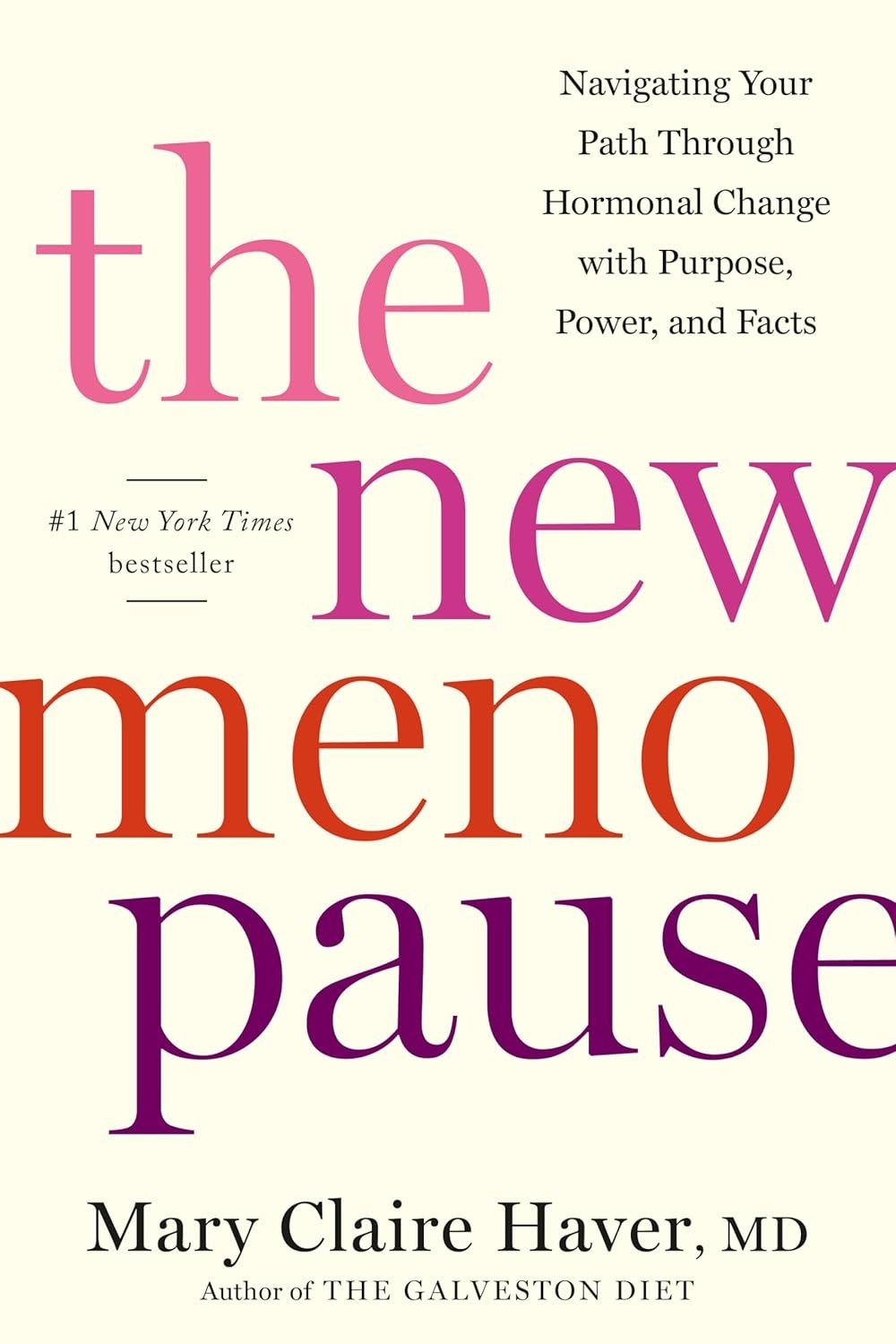The New Menopause by Mary Claire Haver MD (2024, Hardcover)