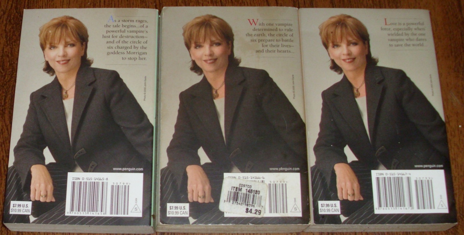 NORA ROBERTS lot of 6 PBs Complete In the Garden and Circle Trilogies *FreeShip!