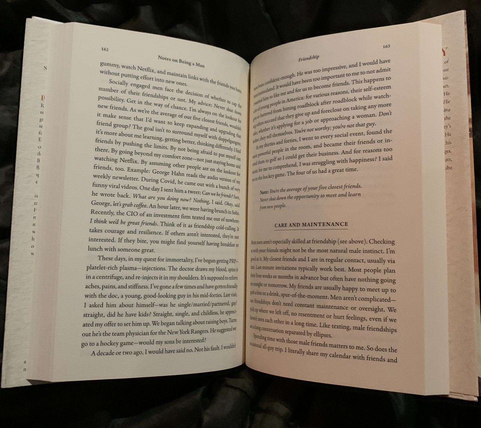 Notes On Being A Man by Scott Galloway Non-Fiction Hardback -First Edition