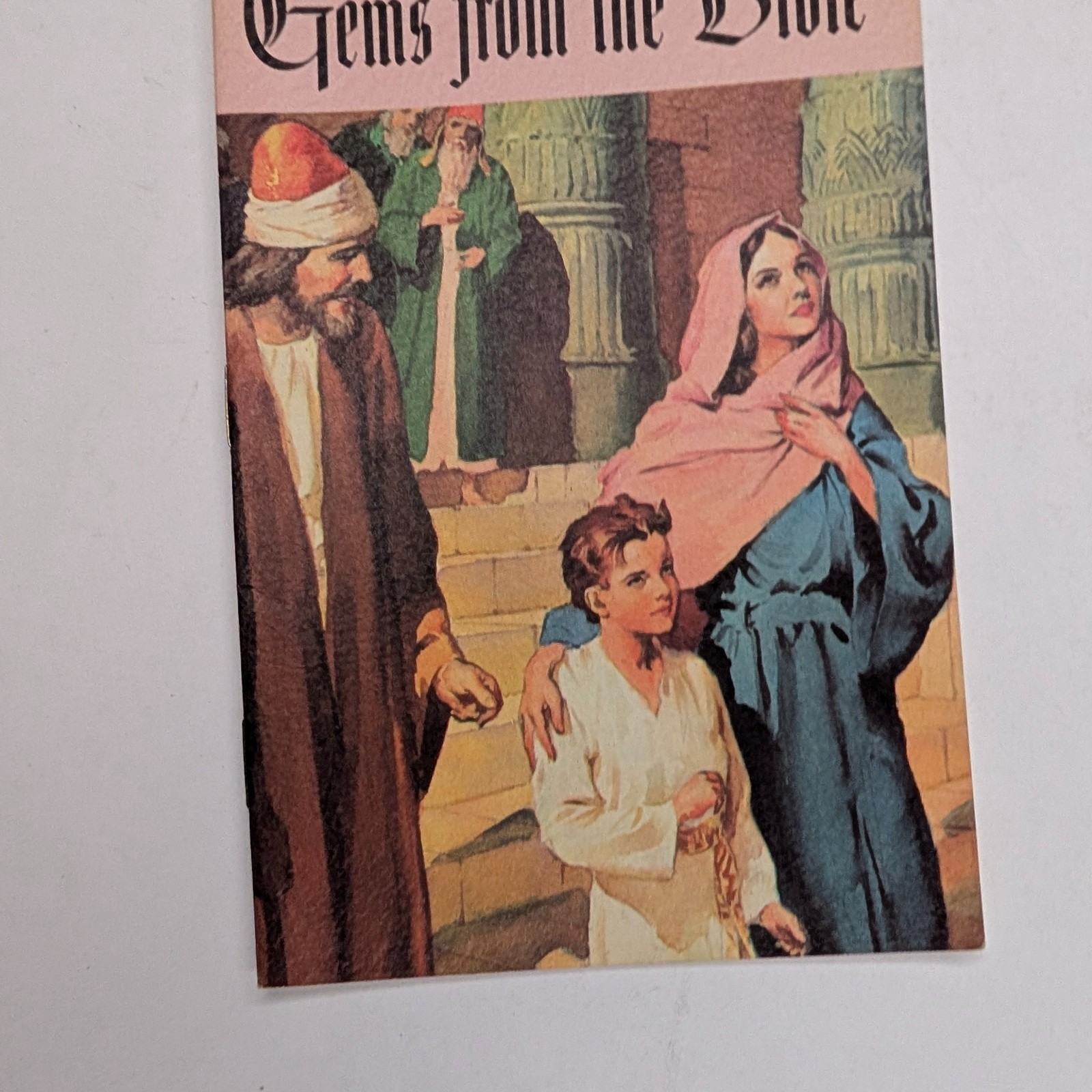 Vtg Gems from the Bible Abingdon Press Pamphlet No. 408 Christian Scripture Help