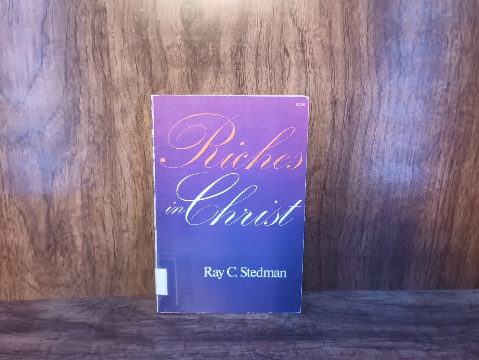 Riches in Christ PB 1980 Ray C. Stedman Cornerstone Books Christian Faith Spirit
