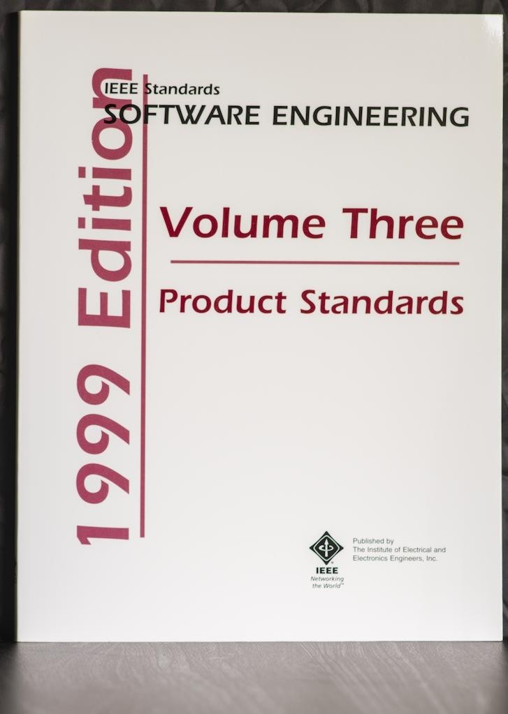 IEEE Process Standards Books 1, 2,3,4 Software Engineering Standards Collection