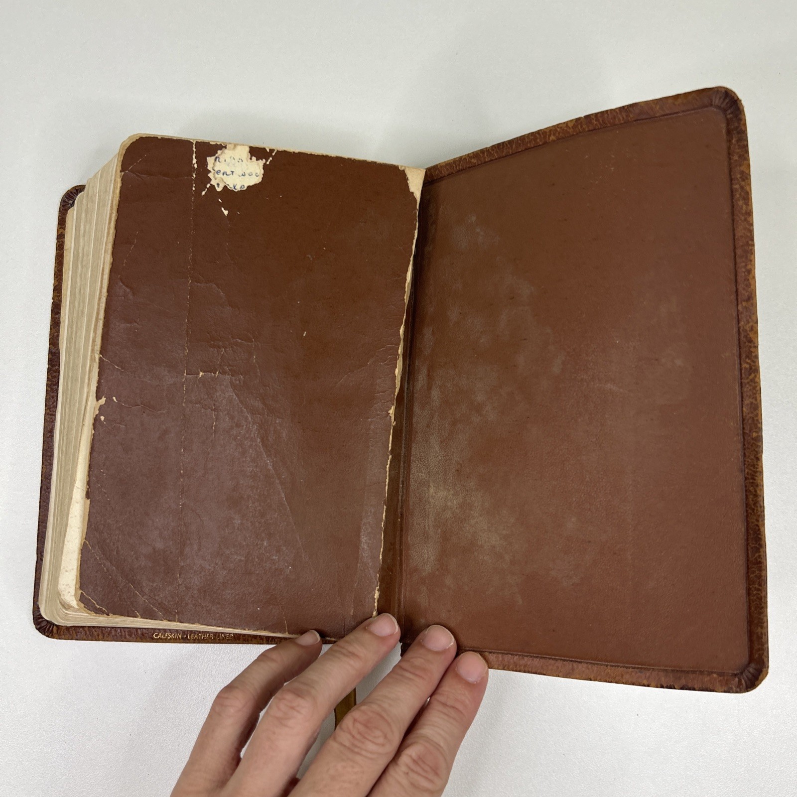 Holy Bible Cambridge 16 mo. Maps Old New Testaments Vintage 1940s Red Letter