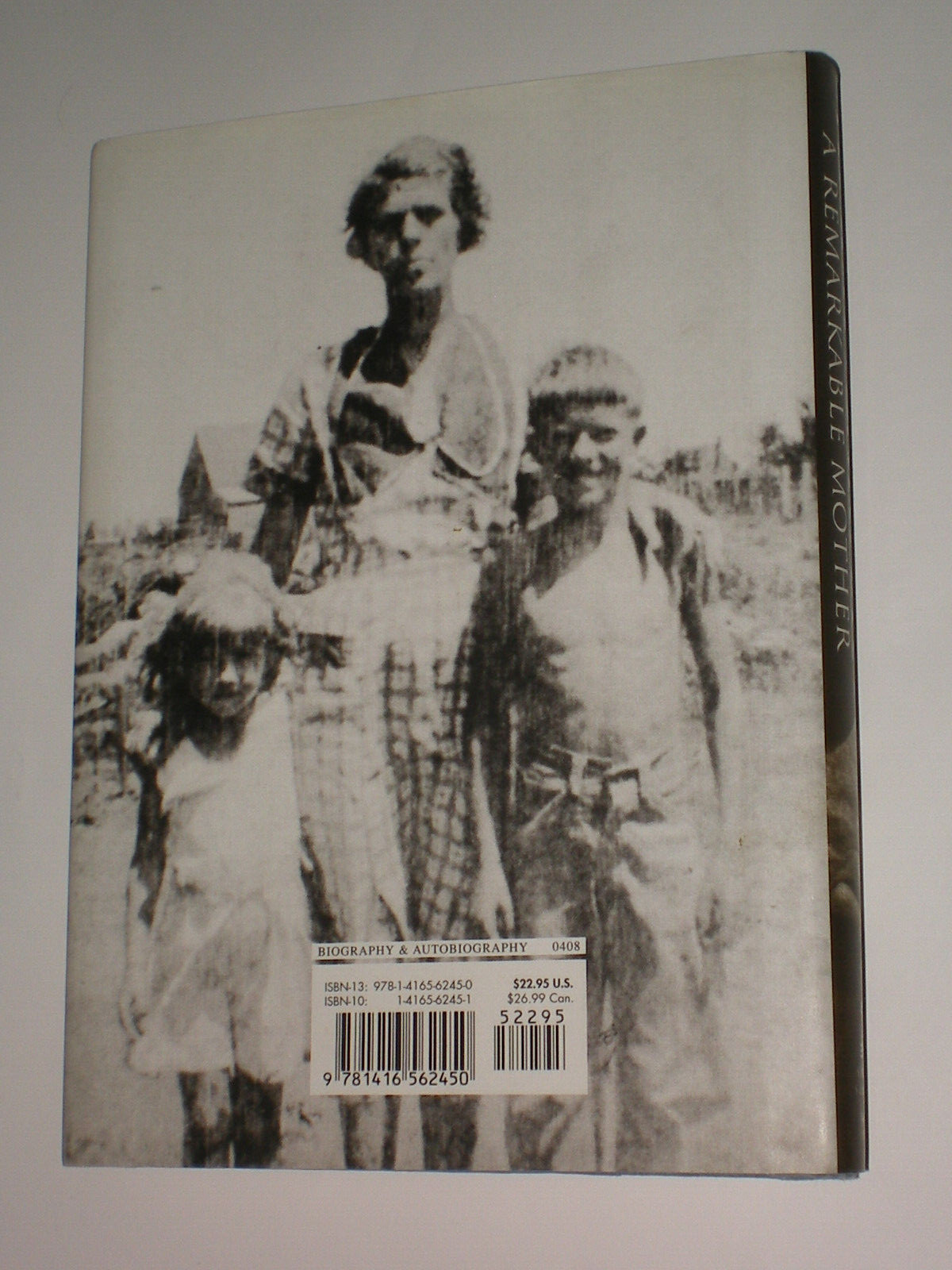 A Remarkable Mother JIMMY CARTER SIGNED First Edition Book RARE Full Signature