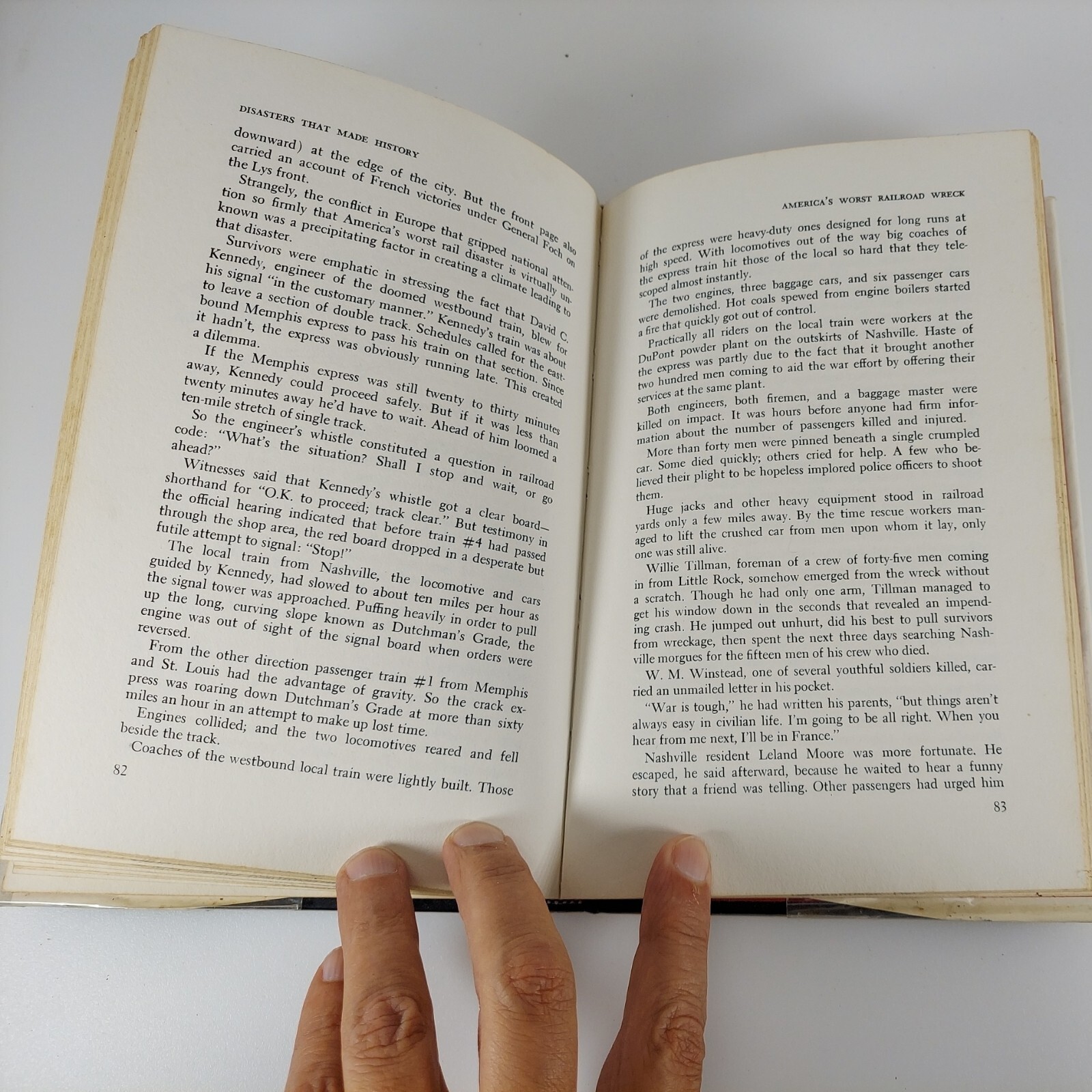 Disasters that Made History, Webb Garrison 1973 Abingdon Press Illustrated HCDJ