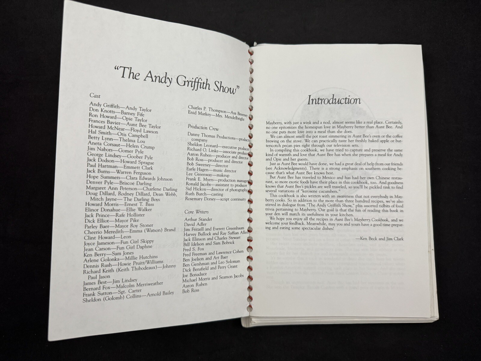 Aunt Bee’s Mayberry Cookbook by Ken Beck & Jim Clark (1991)