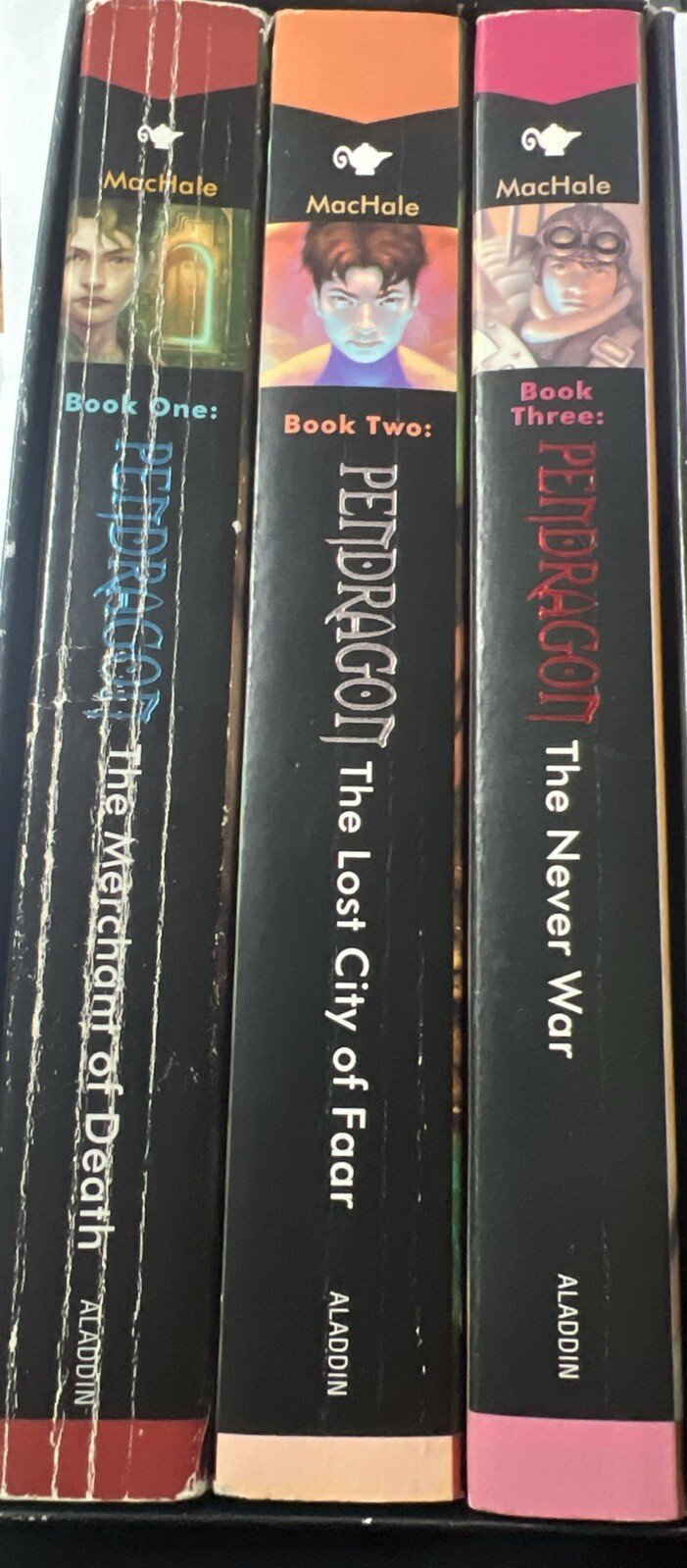 D. J. MacHale PENDRAGON 3 Box Set For Young Adult Readers Science Fiction Books