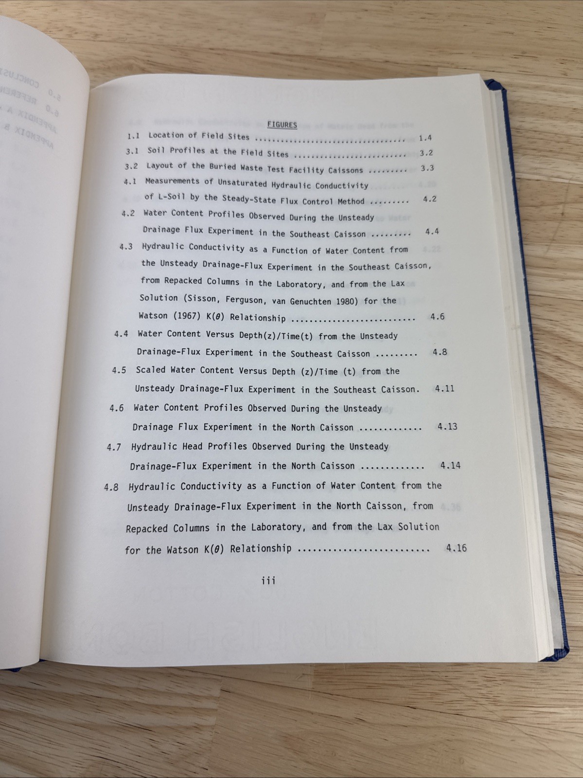 Hanford Site Thesis Report Unsaturated Hydraulic Conductivity M. Rockhold