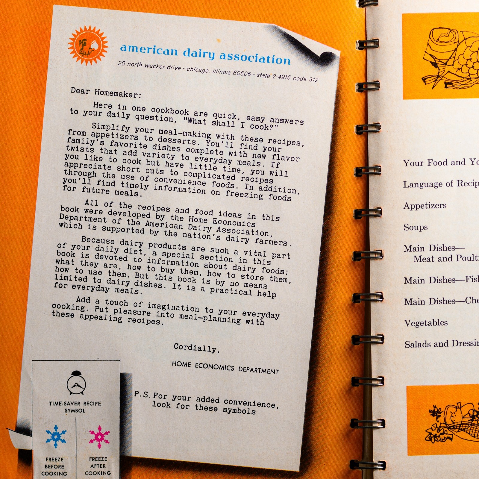 1966 Modern Approach To Everyday Cooking COOKBOOK American Dairy Association HC