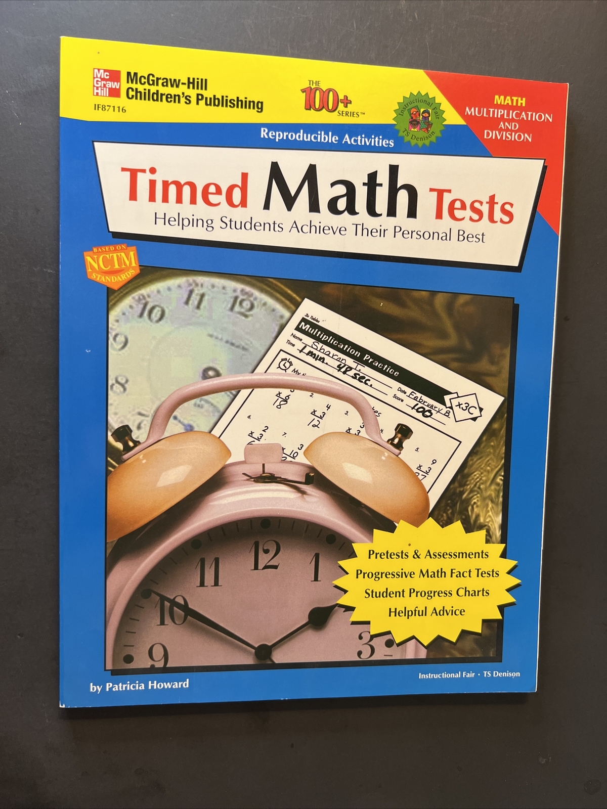 The 100+ Series(tm) Ser.: Timed Math Tests : Multiplication and Division -…