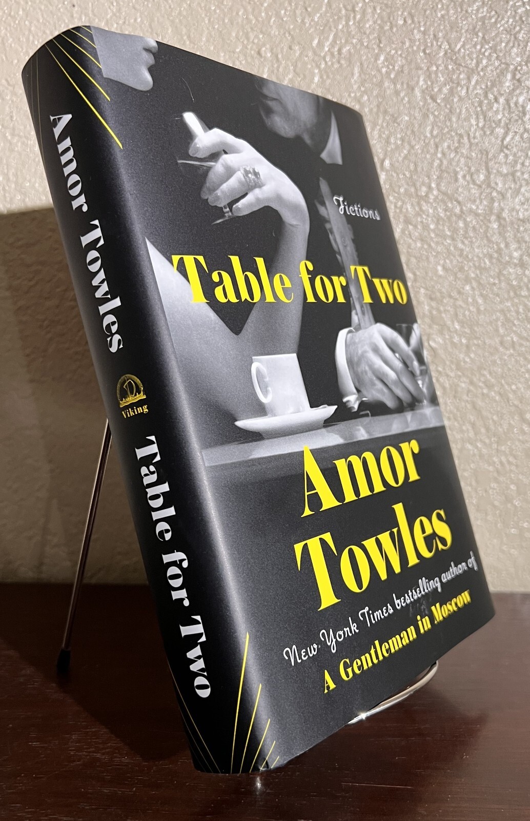 TABLE FOR TWO : Fictions by Amor Towles (2024, Hardcover) 1st/1st