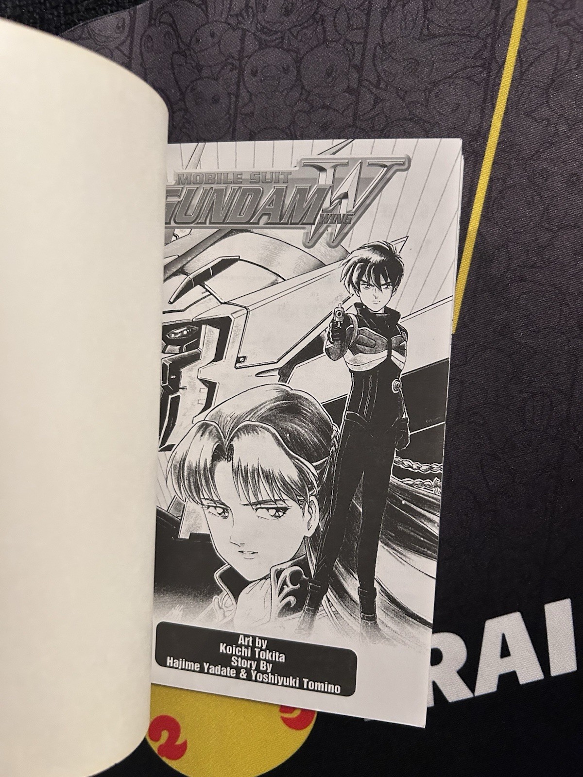 3 MOBILE SUIT GUNDAM WING SOTSU AGENCY MANGA GRAPHIC NOVELS 1,2,3