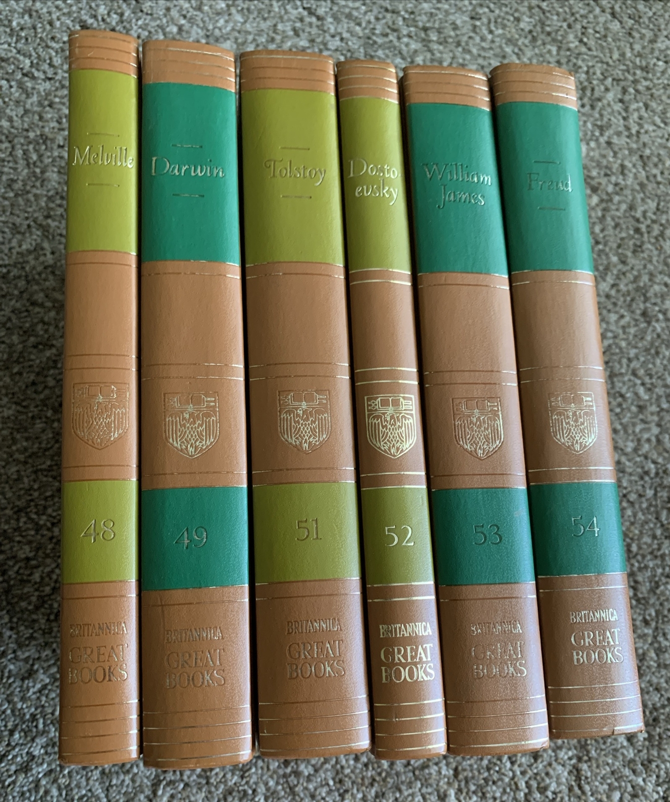 Great Books of the Western World – 1952 Britannica SOLD INDIVIDUALLY
