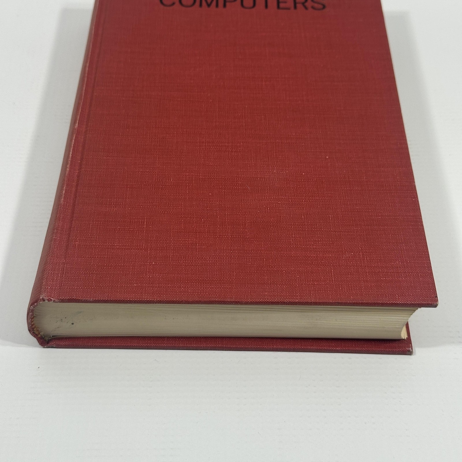 Vintage 1967 Computers Introduction to Computing Concepts HC Wiley Davidson