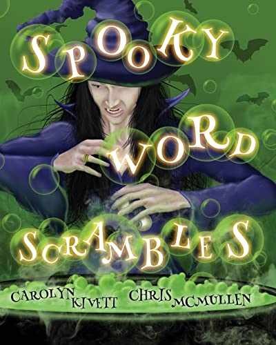 Spooky Word Scrambles: – Paperback, by Kivett Carolyn; McMullen – Very Good