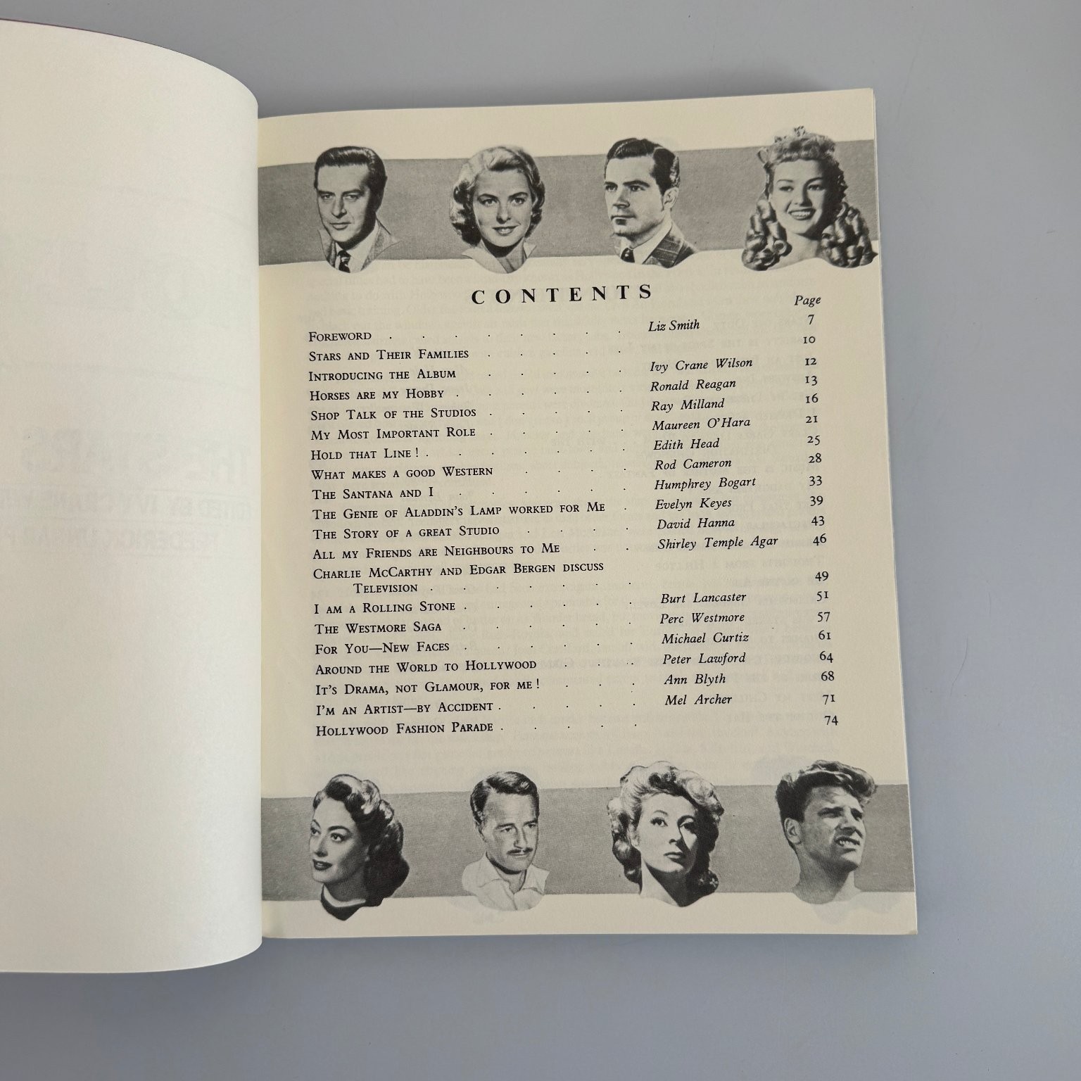 Hollywood in the 1940s Stars’ Own Stories Wilson 1980 Film History Ungar ARC